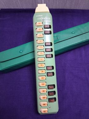 Vintage Hohner Melodica Soprano With Case Germany Working Musical Instrument